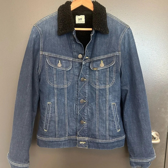 Lee Storm Rider vintage amazing black Sherpa insulated perfect women’s M mint!! - Picture 2 of 12